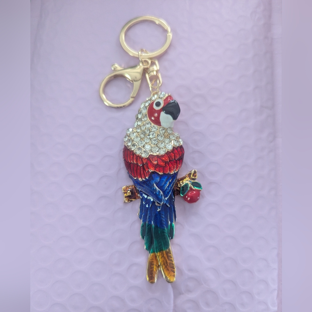 Parrot Large Bagcharm/ Keychain